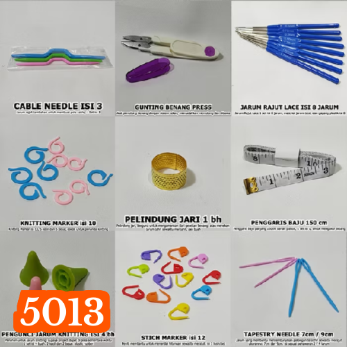 ALAT RAJUT / PERLENGKAPAN MERAJUT / CROCHET AND KNITTING TOOLS UNTUK MERAJUT