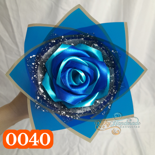 “Buket Bunga Satin Elegan – Hadiah Unik untuk Semua Acara + Free Kartu Ucapan & Packing”